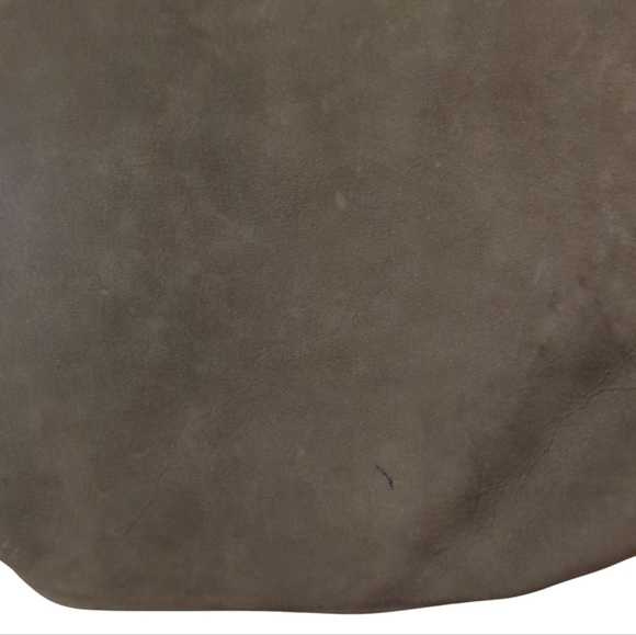 SS Weddings Classic Look Of A Vintage Leather Tote Bag Charcoal Color - Picture 6 of 13